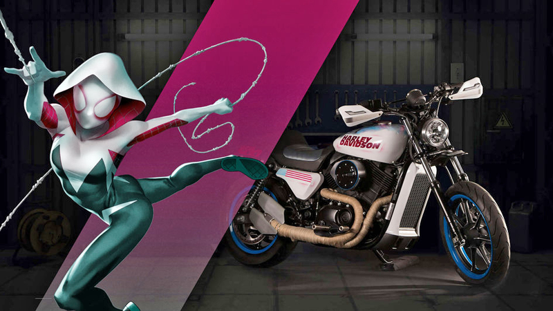Illustration for article titled Marvel and Harley-Davidson Made a Bunch of Badass Super Hero Bikes